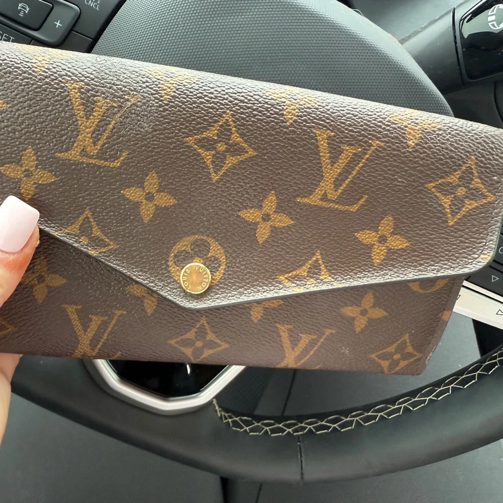 Louis Vuitton Brown Monogram Clutch - Picture 8 of 14